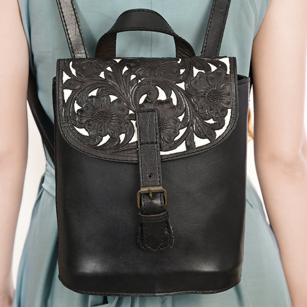 LC-KBG330 Backpack Genuine Leather women bag western Bag