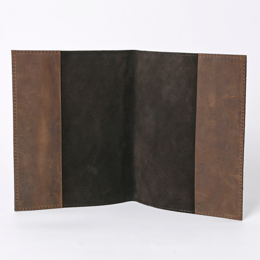ADBG1244 American Darling Hair-On Cowhide Western Portfolio - Genuine Leather Document Holder