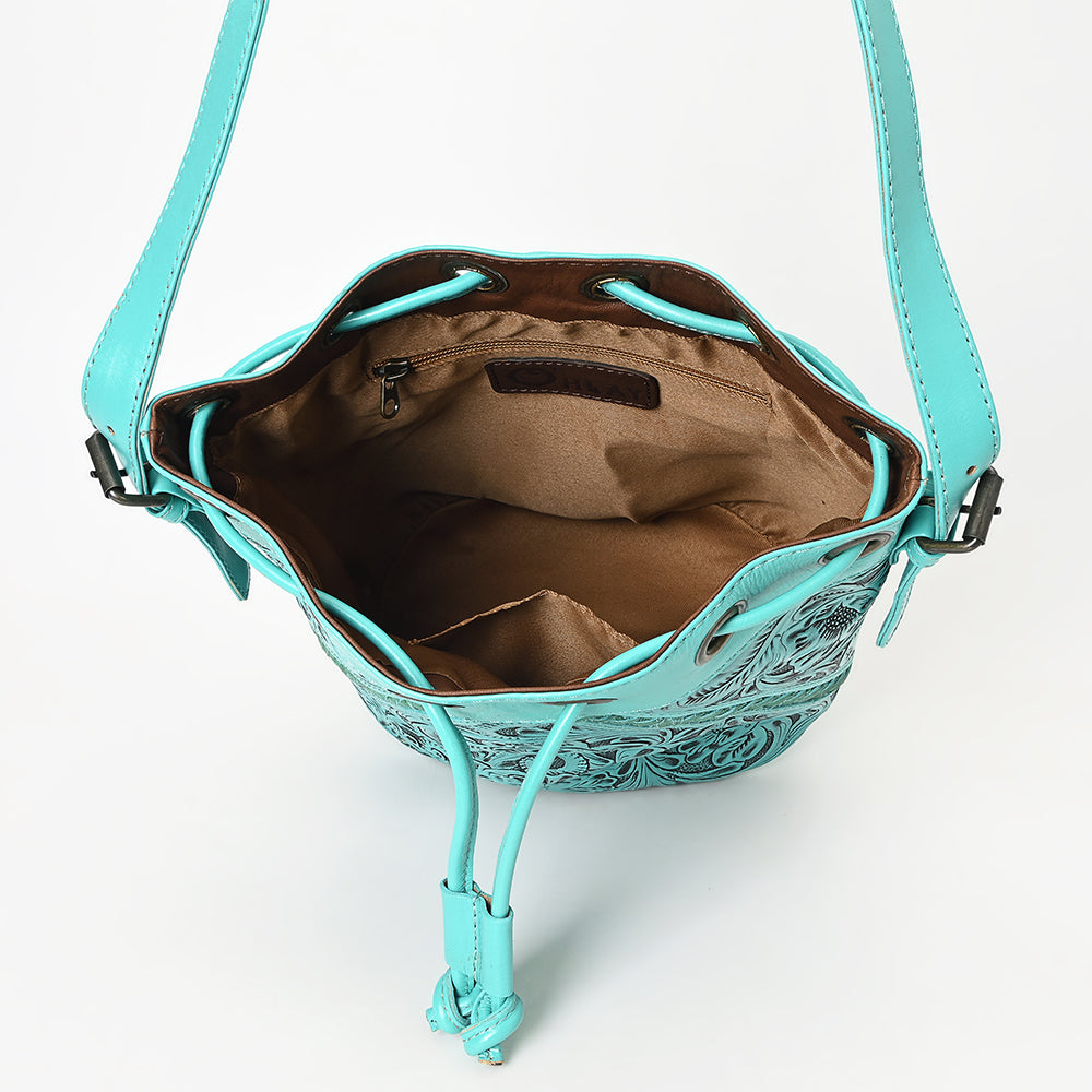 OHG101 Bucket Genuine Leather women bag western Bag