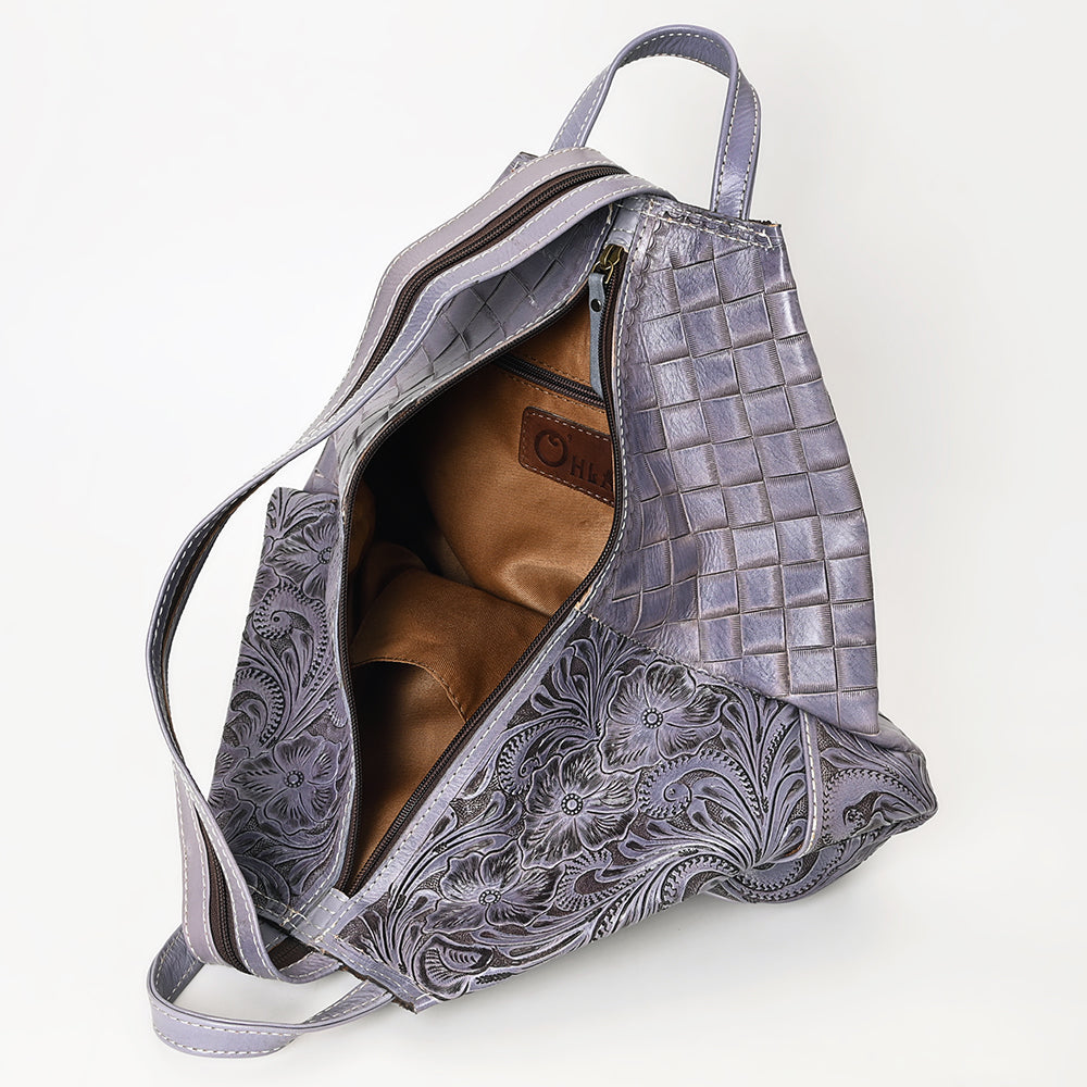 LC-OHG102B Backpack Genuine Leather women bag western Bag