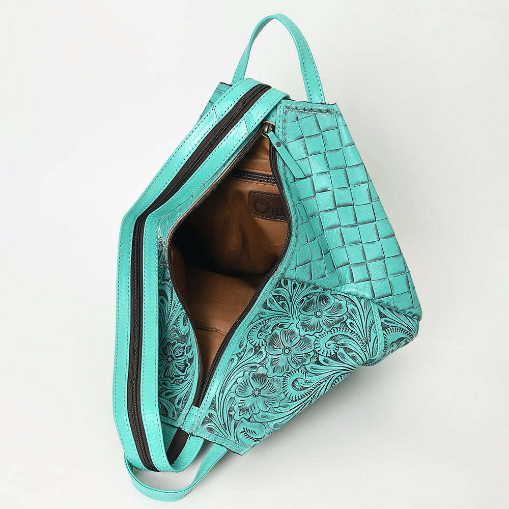 LC-OHG102C Backpack Genuine Leather women bag western Bag