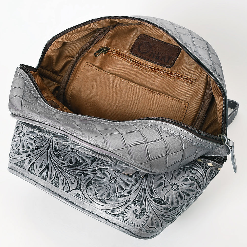 LC-OHG103B Backpack Genuine Leather women bag western Bag