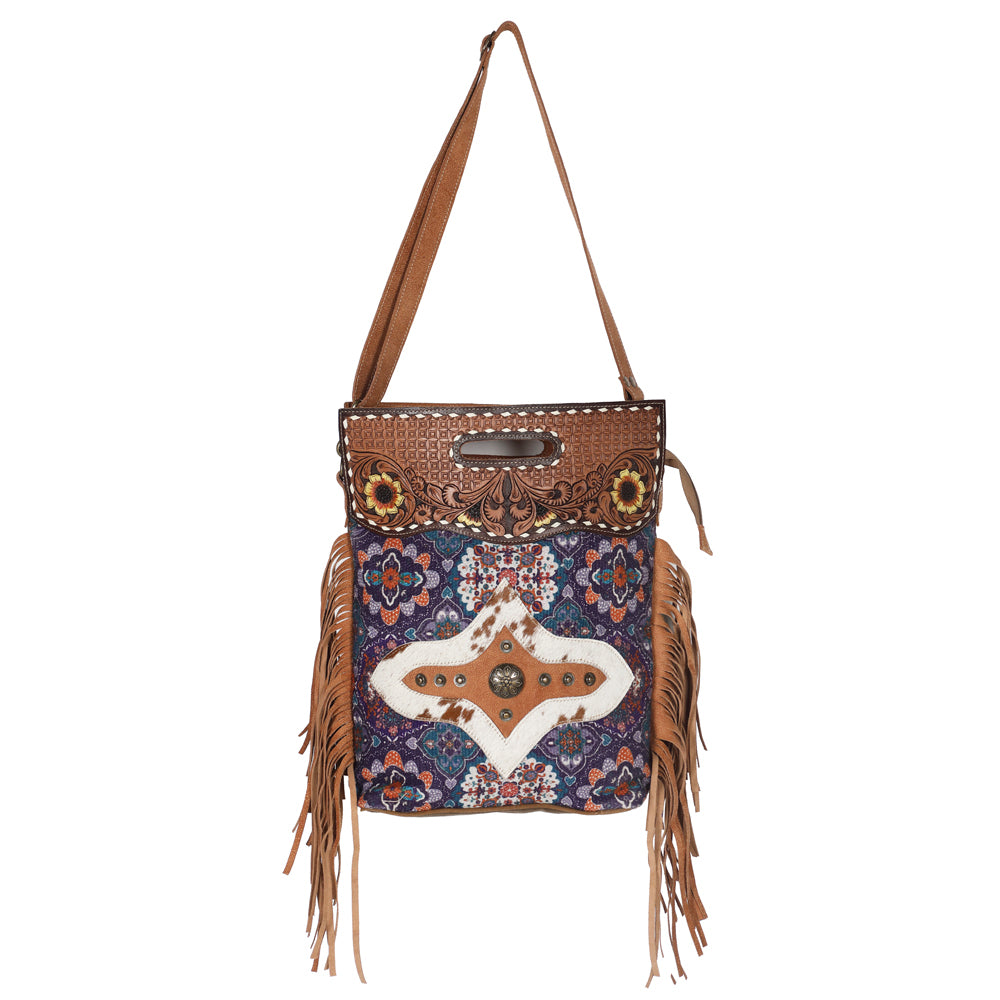 LC-OHV208 Clutch Upcycled Canvas Ladies Bag