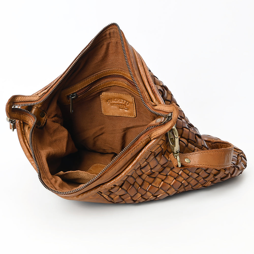 SWL118 Rosavello - Vegetable Tanned Leather Shoulder Bag