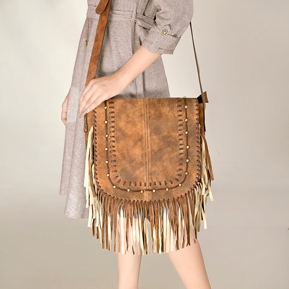 ADBGA502 Messenger Genuine Western Leather Women Bag