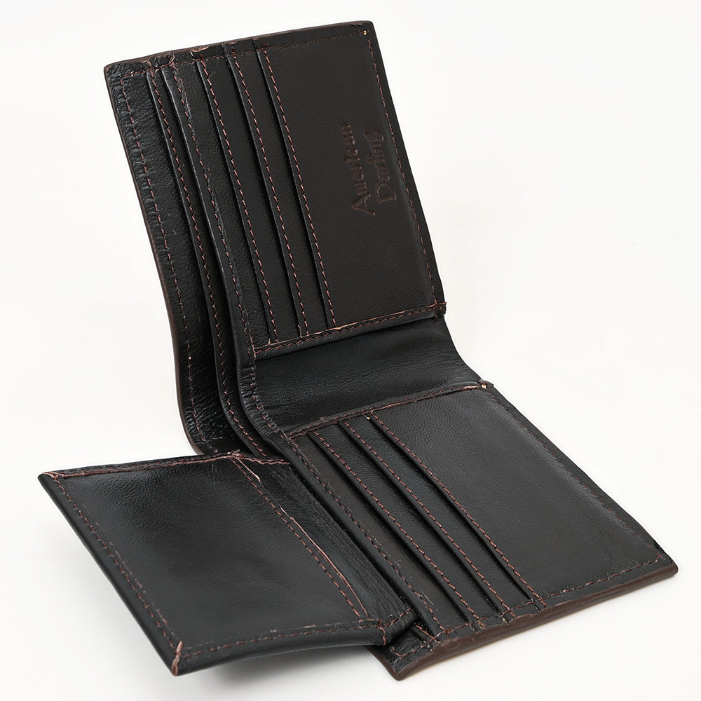 LC-ADBGZ791A Wallet Genuine Western Leather Women Bag