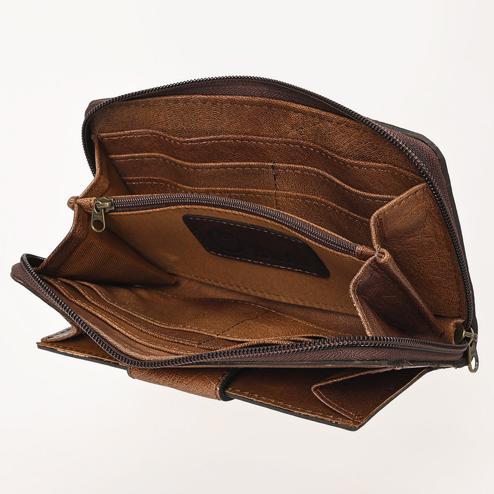 OHG137 Wallet Genuine Leather women bag western Bag