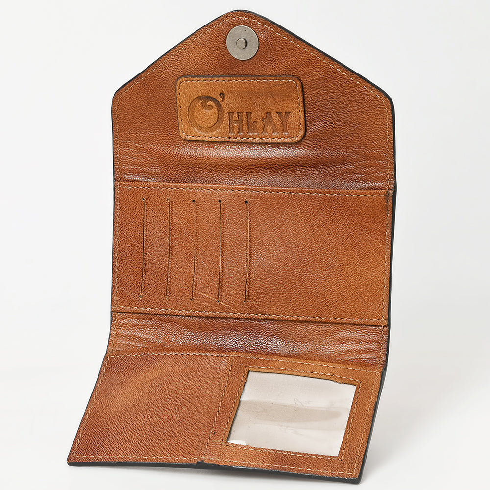 OHG138 Wallet Genuine Leather women bag western Bag