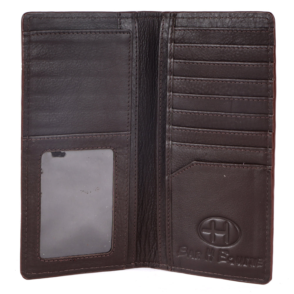 BEBGM165-Western Leather Bifold Wallet