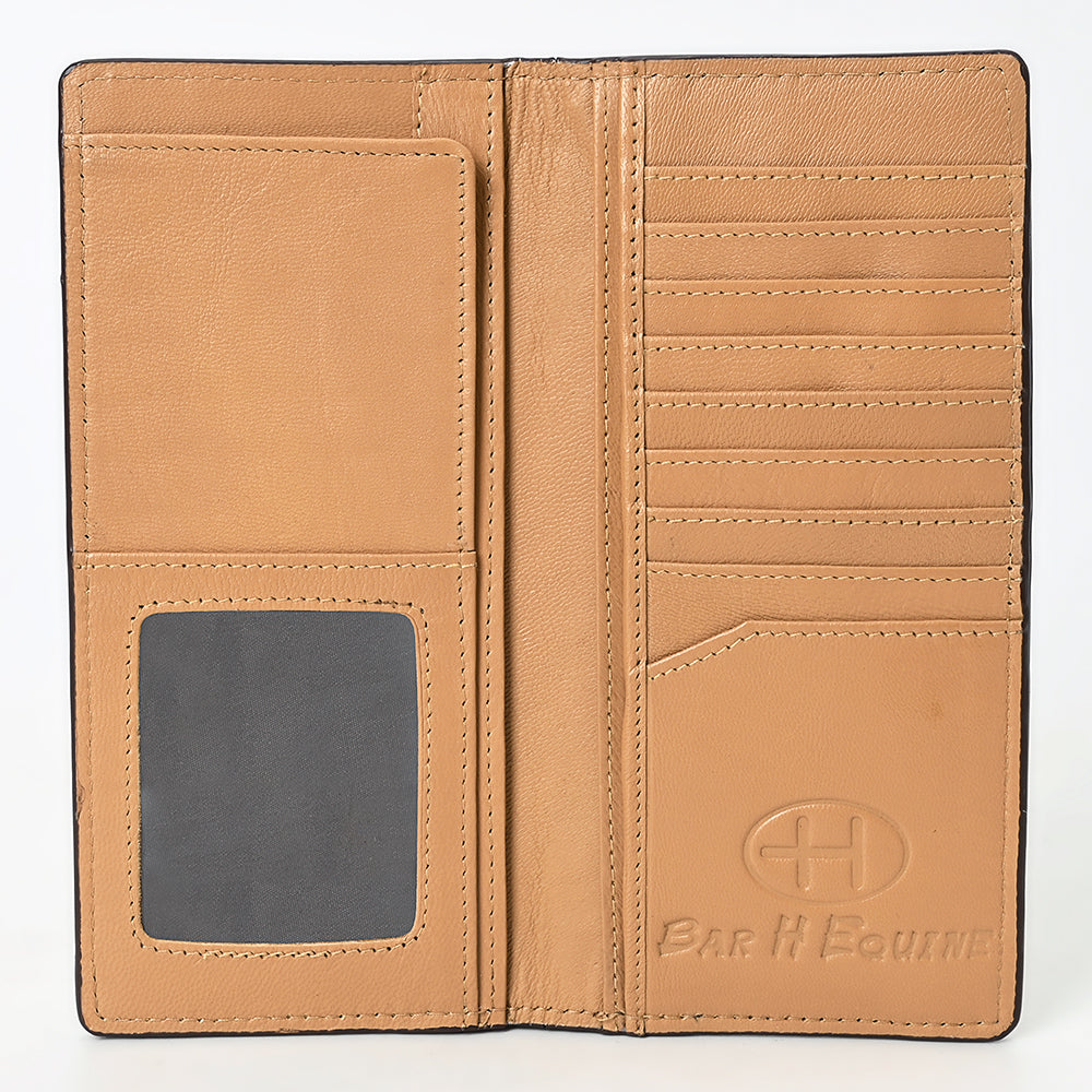 BEBGM182-Western Leather Bifold Wallet