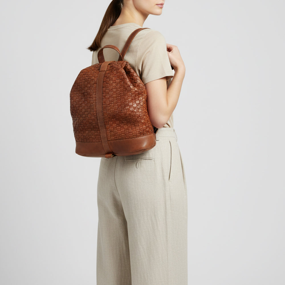 SWL102 Fiorente - Full Grain Leather Backpack