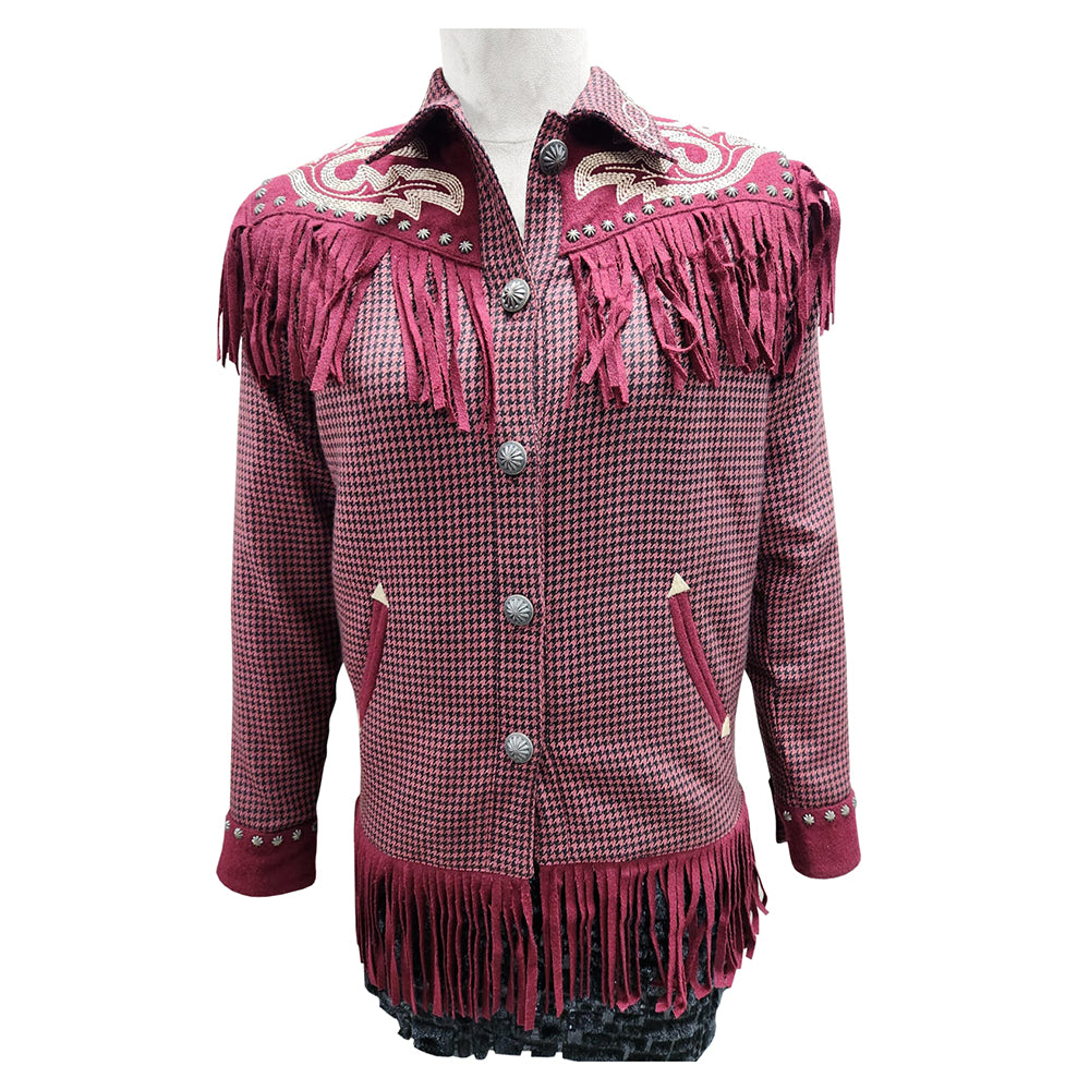 ADJKT061 Women Woolen Fabric Shirt Jacket Dress