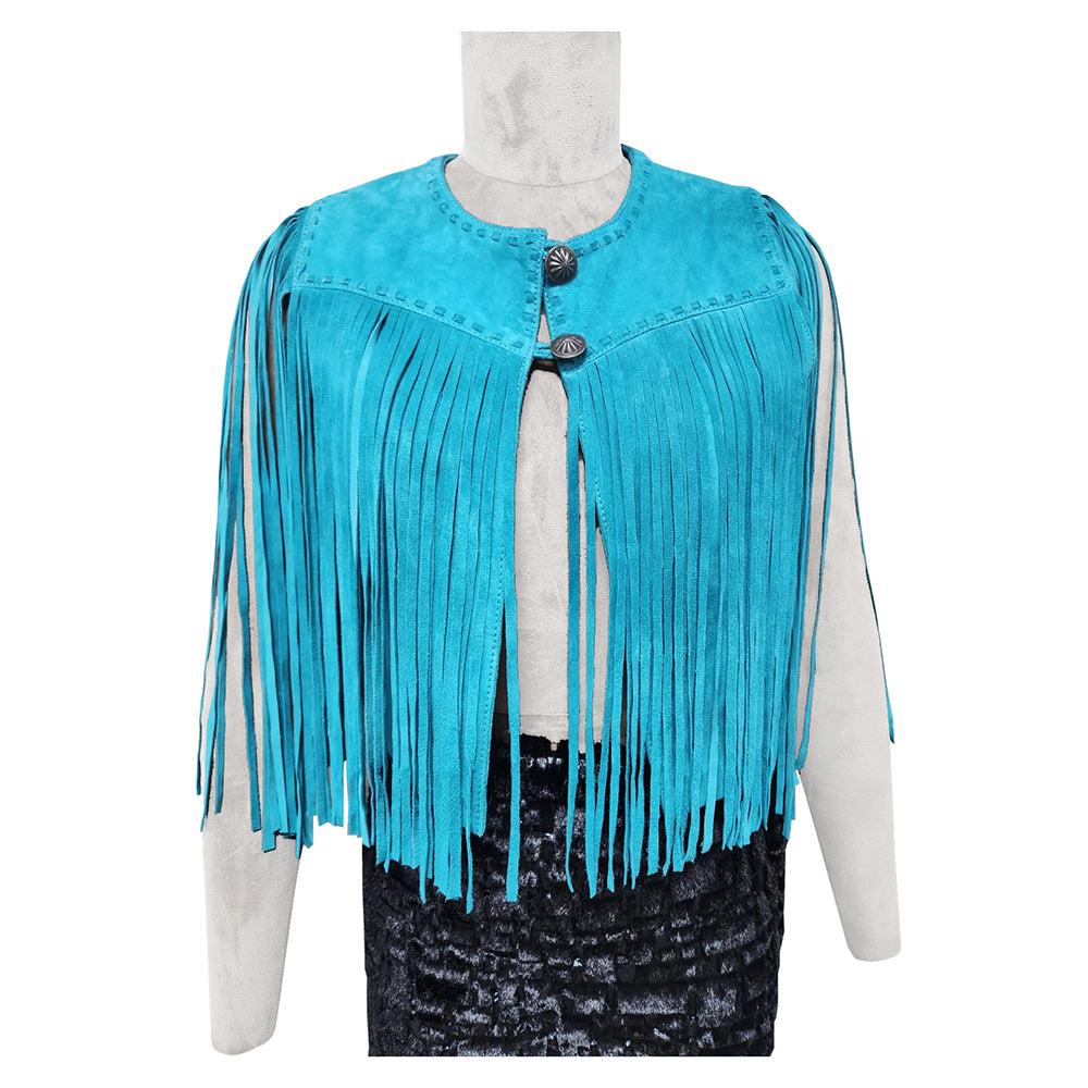 ADJKT065 Genuine Leather Women Shirt Jacket Dress