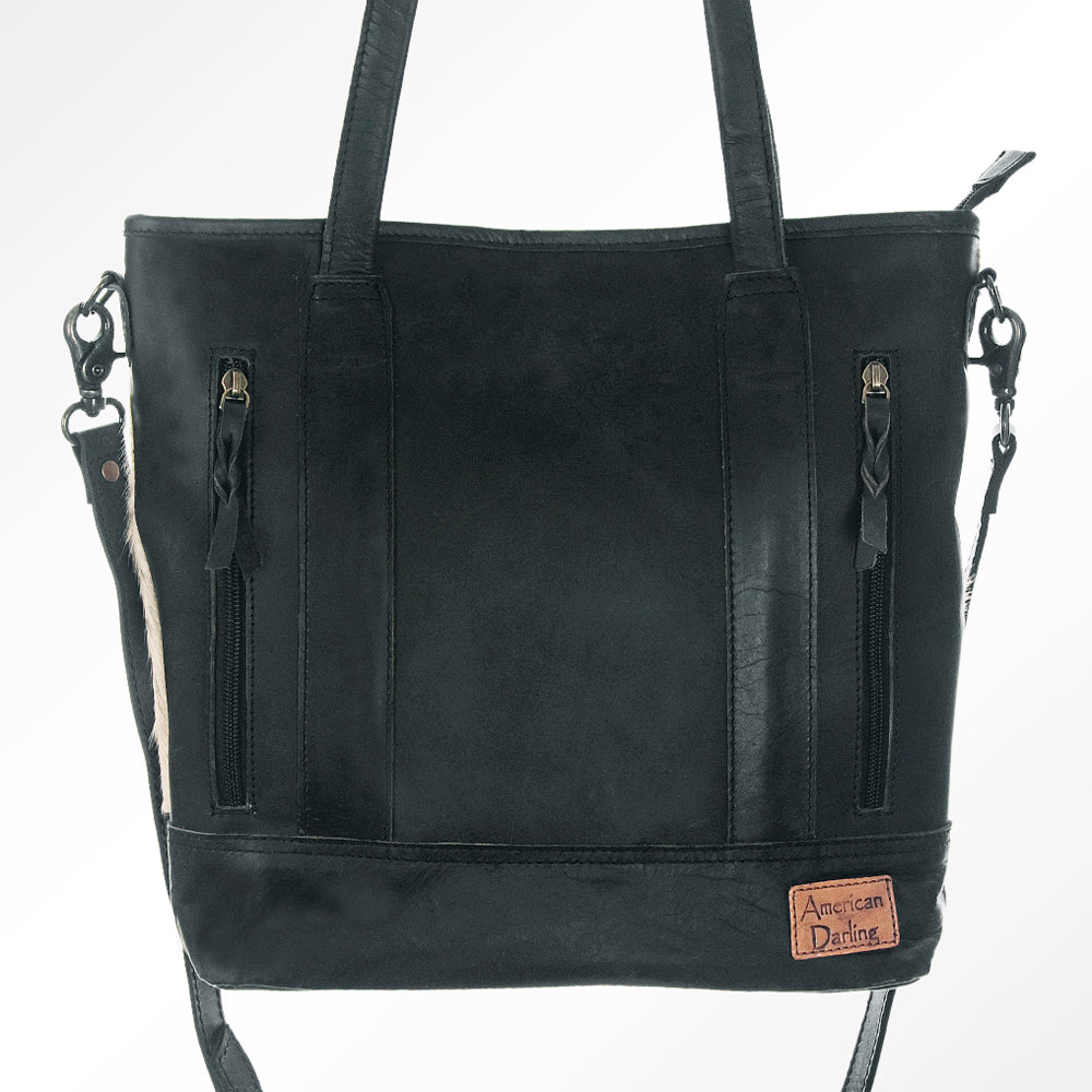 LC-ADBGS176BKW Tote Genuine Western Leather Women Bag