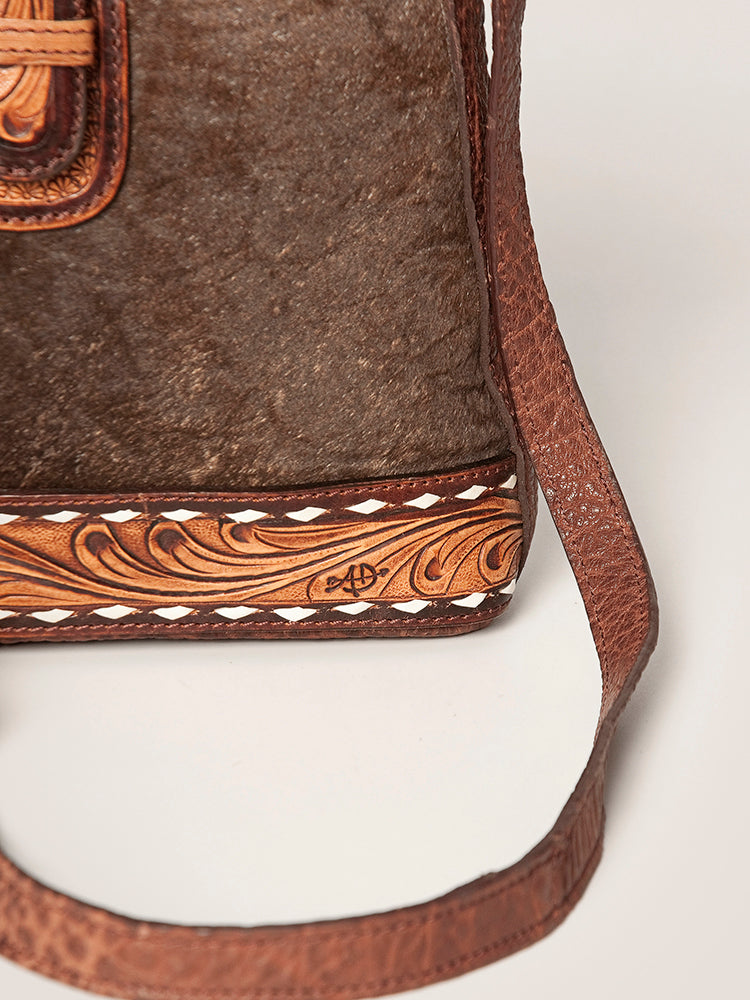 LC-ADBGZ298B Shoulder Genuine Western Leather Women Bag