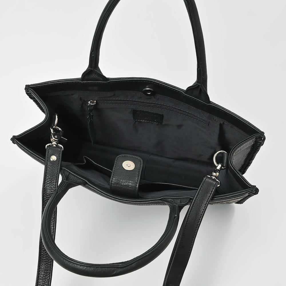 ADBGM828 American Darling Genuine Leather Western Embroidered Tote