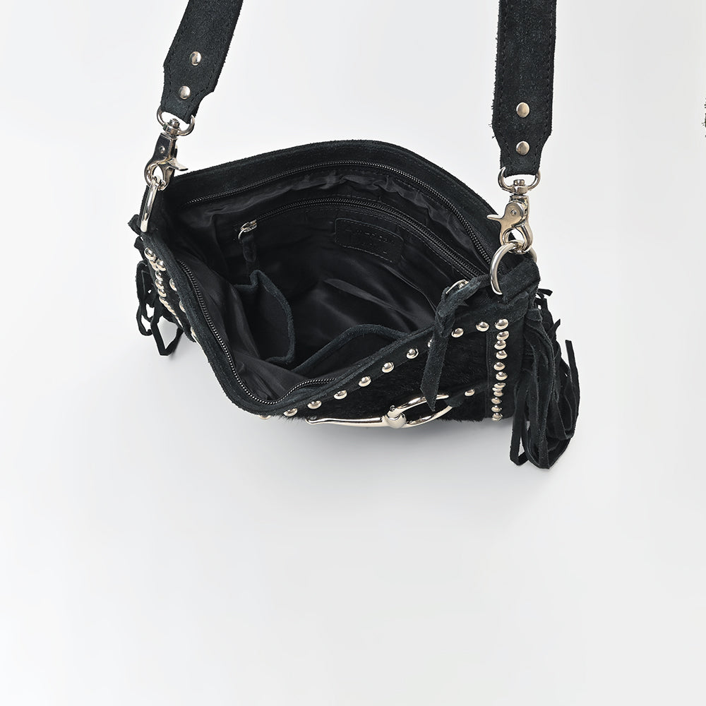 ADBGM867 Large Crossbody Hair on Genuine Leather Women Bag