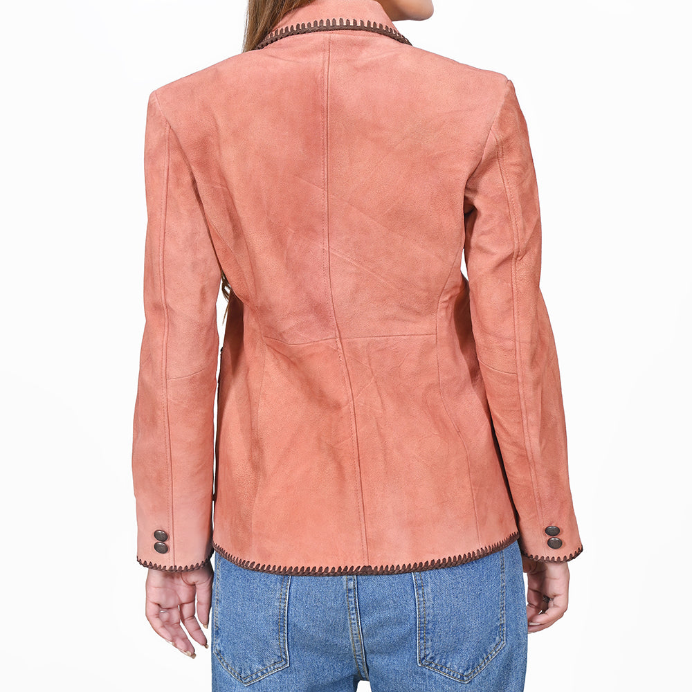 ADBZ058 American Darling Genuine Leather Rodeo Blazer for Cowgirl Style