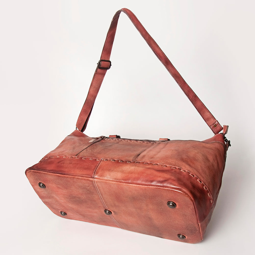 LC-NMBG136 Duffel Genuine Leather women bag western Bag
