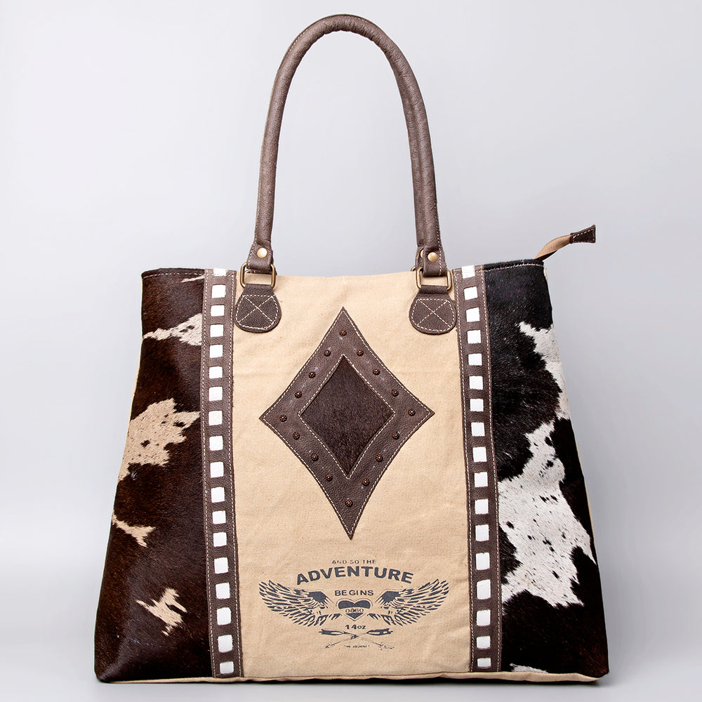 LC-OHV128 Tote Upcycled Canvas Ladies Bag