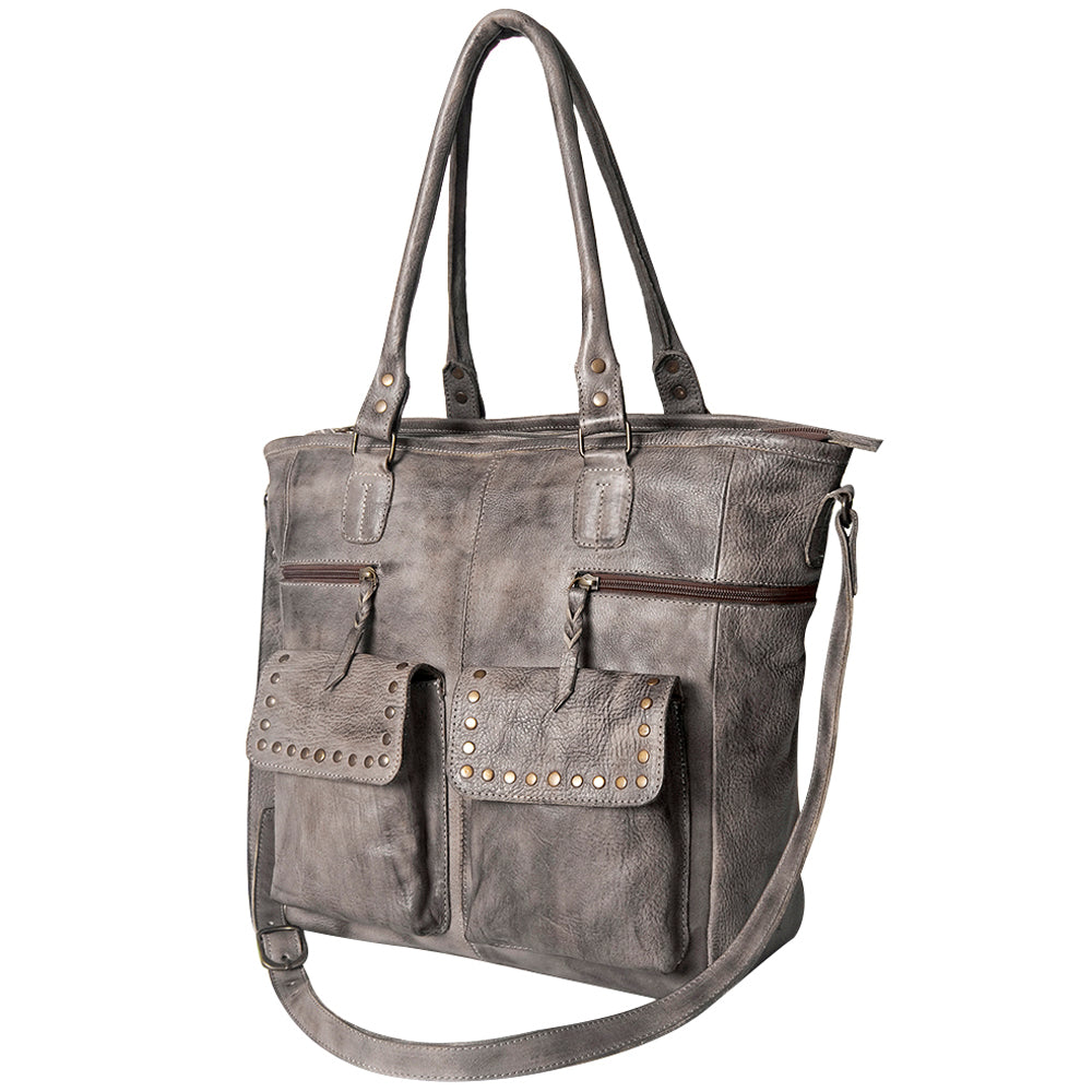 LC-NMBG116 Tote Genuine Leather women bag western Bag