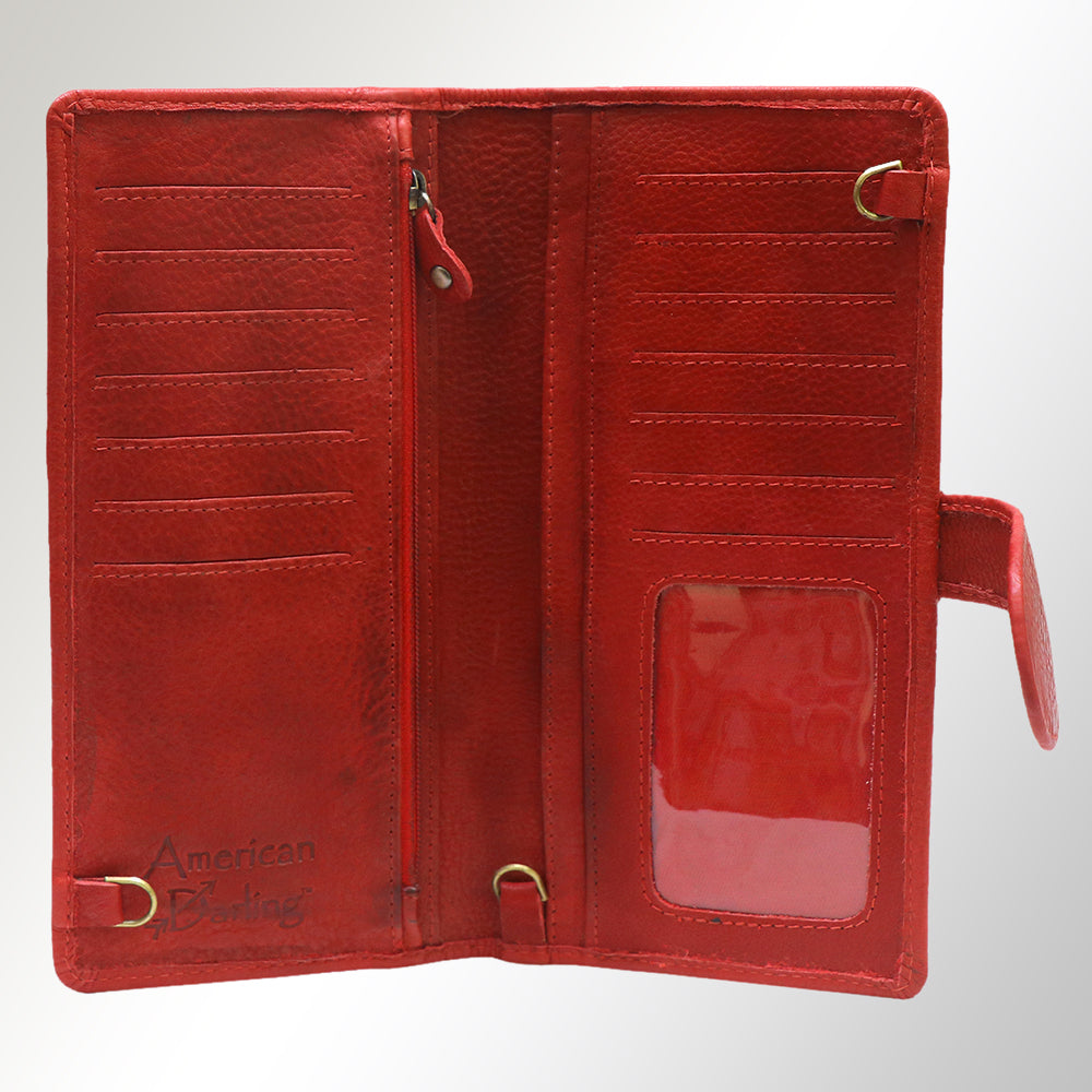 ADBGM113 Wristlet Genuine Western Leather Women Bag Ella