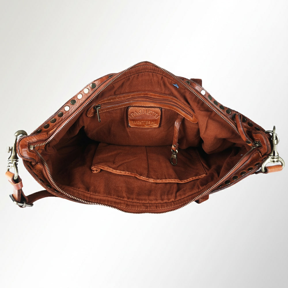 SWC180 Fiorente - Full Grain Leather Hobo