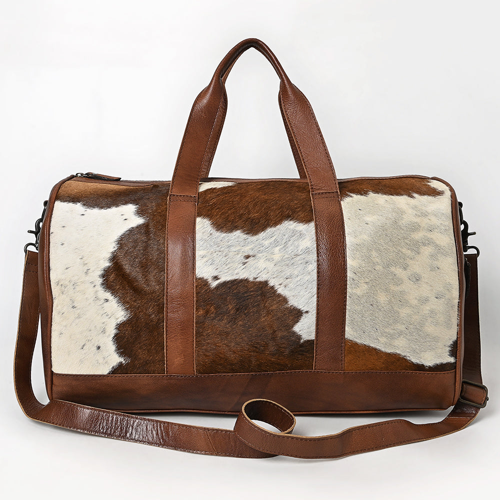 LC-ADBGS174 Cowhide Leather Duffle Bag - Genuine Western Travel Weekender