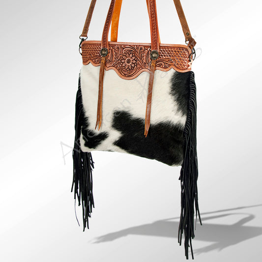 LC-ADBGS113BKW Messenger Genuine Western Leather Women Bag