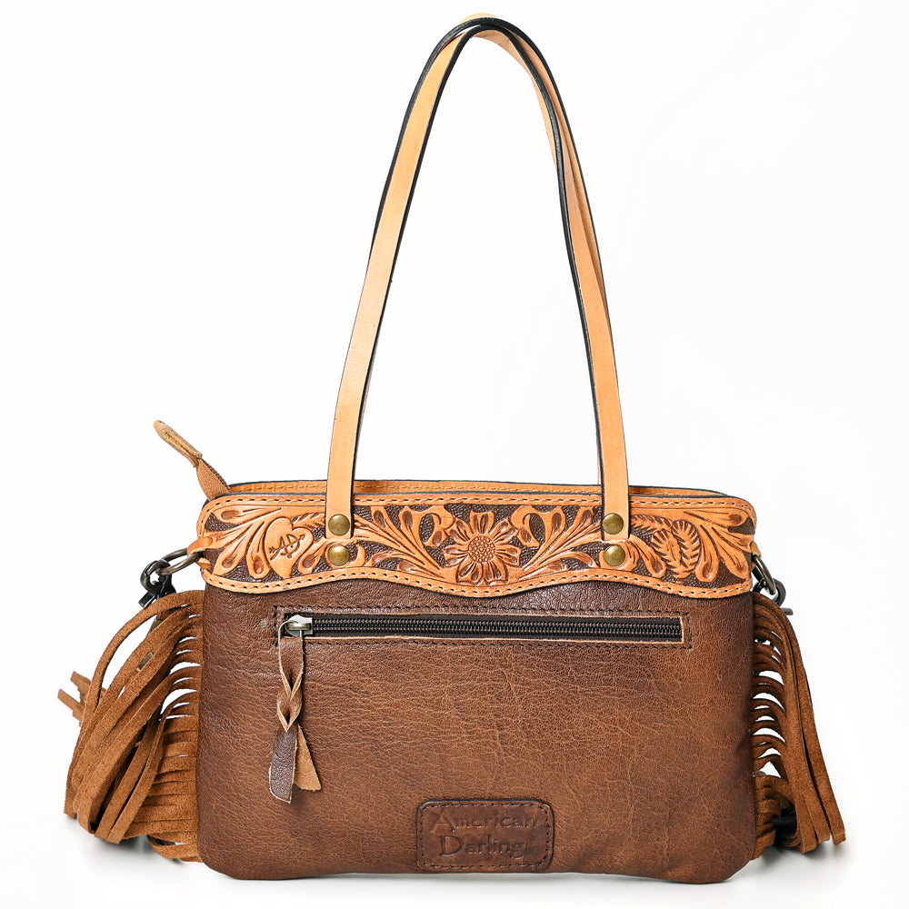 LC-ADBGS124BRW Tote Genuine Western Leather Women Bag