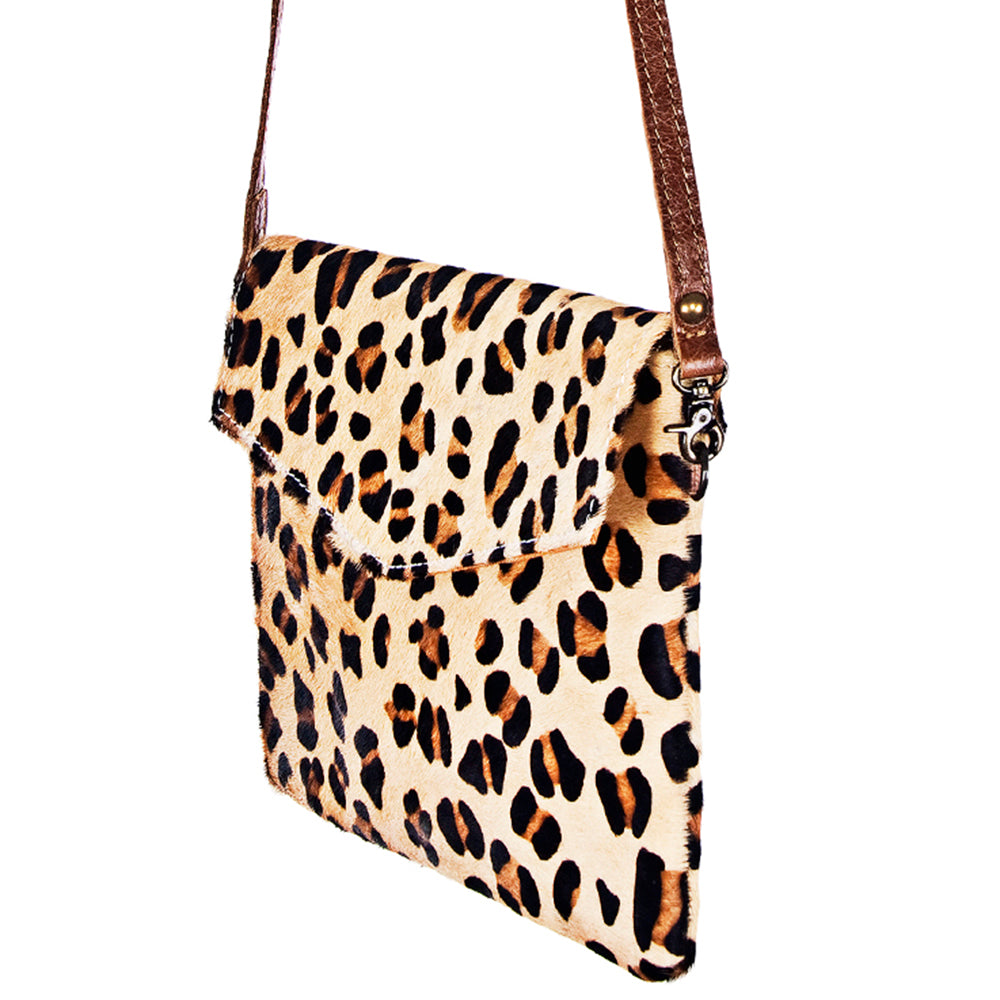 ADBGS178 Envelope Hair-On Genuine Western Leather Women Bag Becca