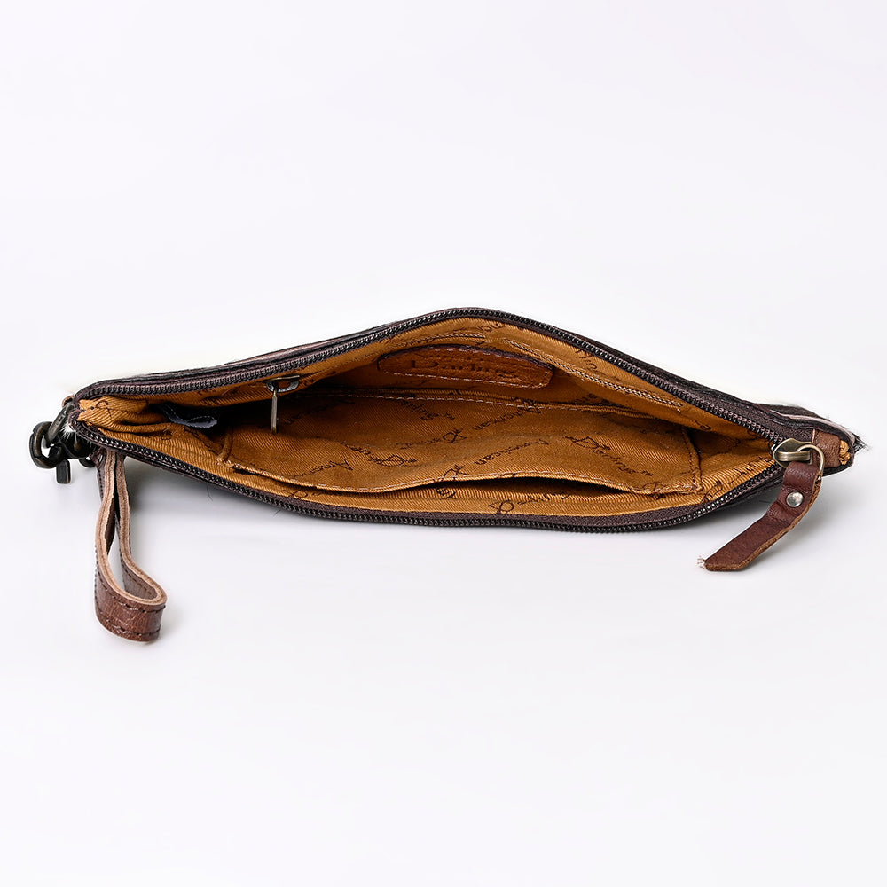 ADBG344 Wristlet Genuine Western Leather Women Bag Belle