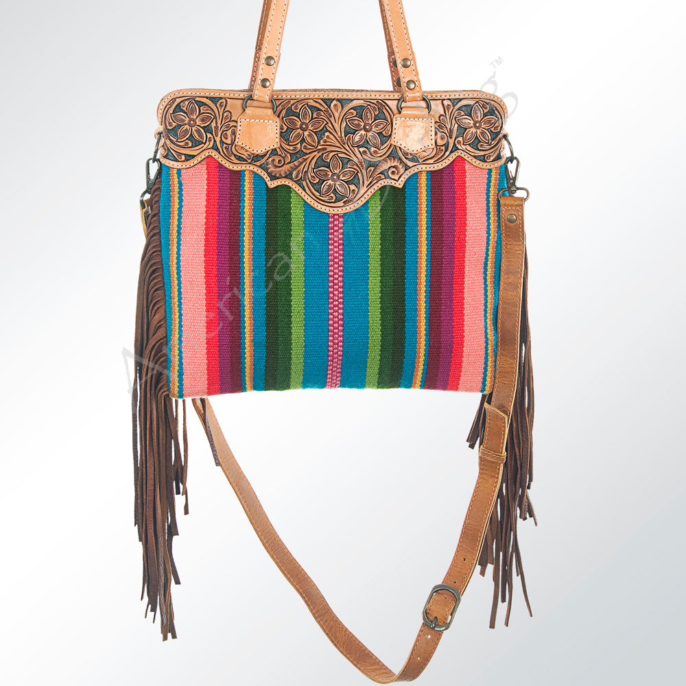 LC-ADBGS144SER8 Messenger Genuine Western Leather Women Bag Cora