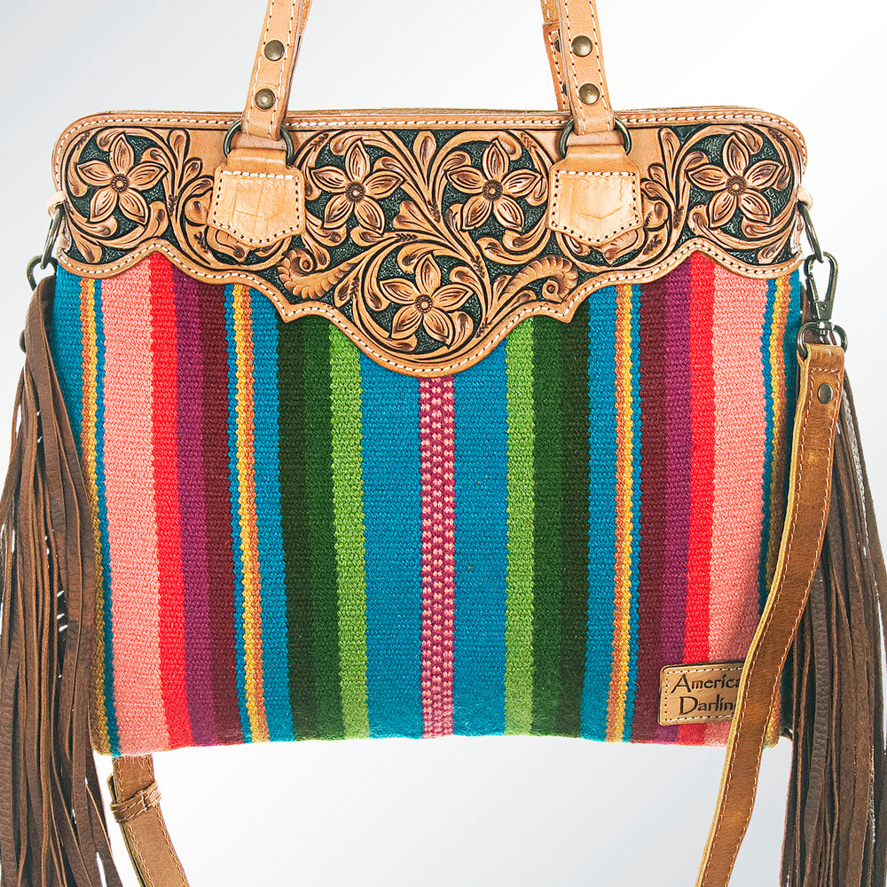 LC-ADBGS144SER8 Messenger Genuine Western Leather Women Bag Cora