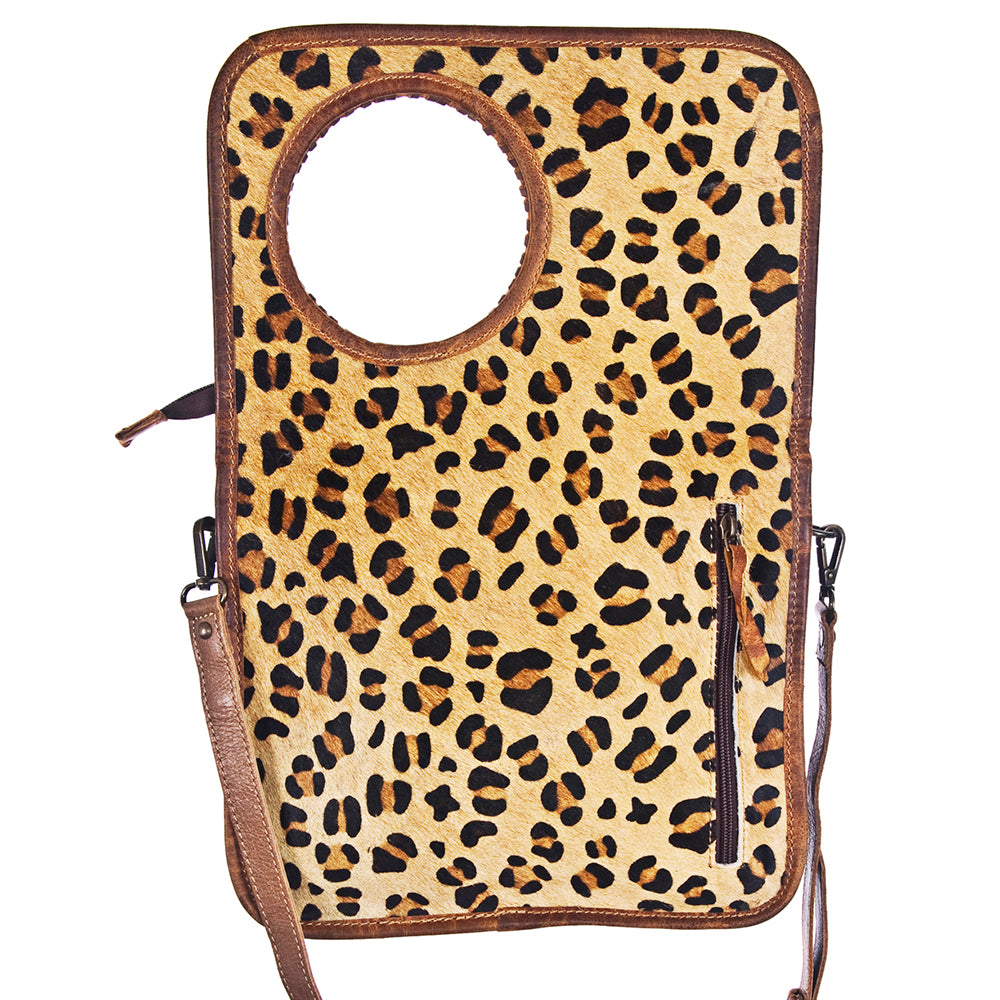 ADBG180 Clutch Hair On Genuine Western Leather Women Bag