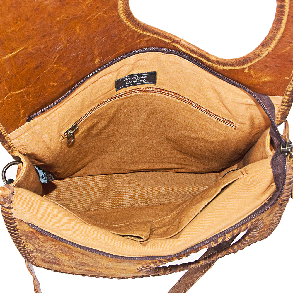 ADBG180 Clutch Hair On Genuine Western Leather Women Bag