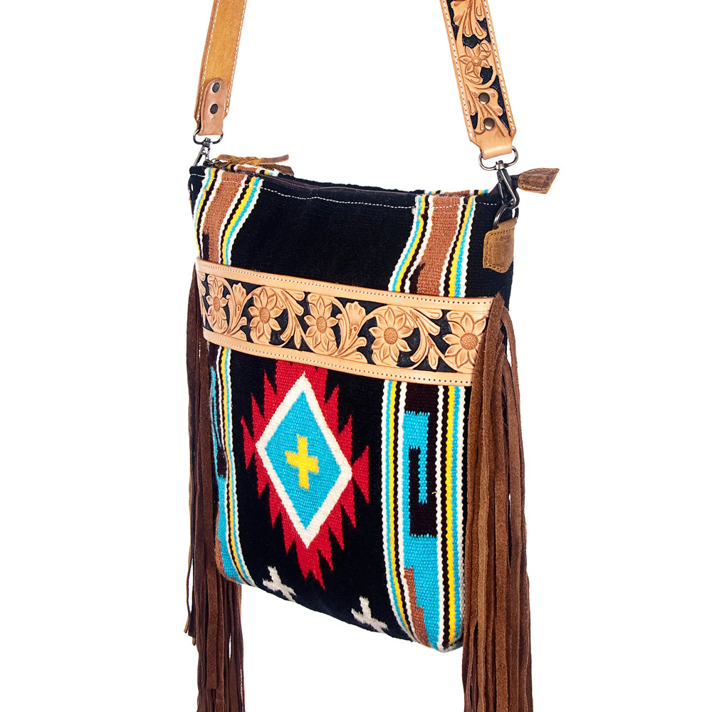 ADBG223 Crossbody Genuine Western Leather Women Bag