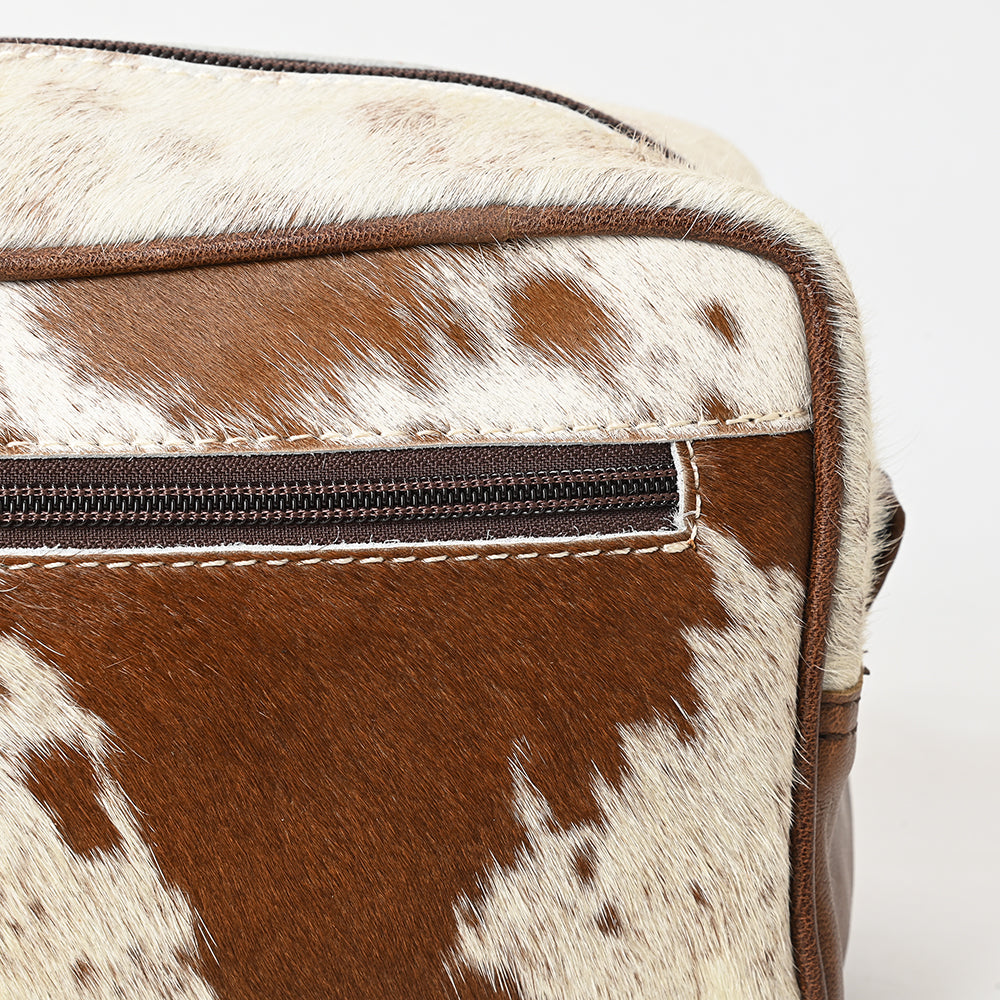 ADBG399 American Darling Hair-On Cowhide Toiletry Bag