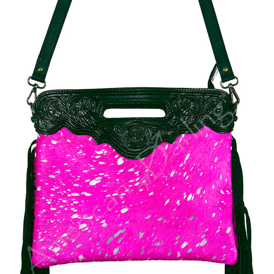 LC-ADBGS146PKACSL Crossbody Genuine Western Leather Women Bag Cora