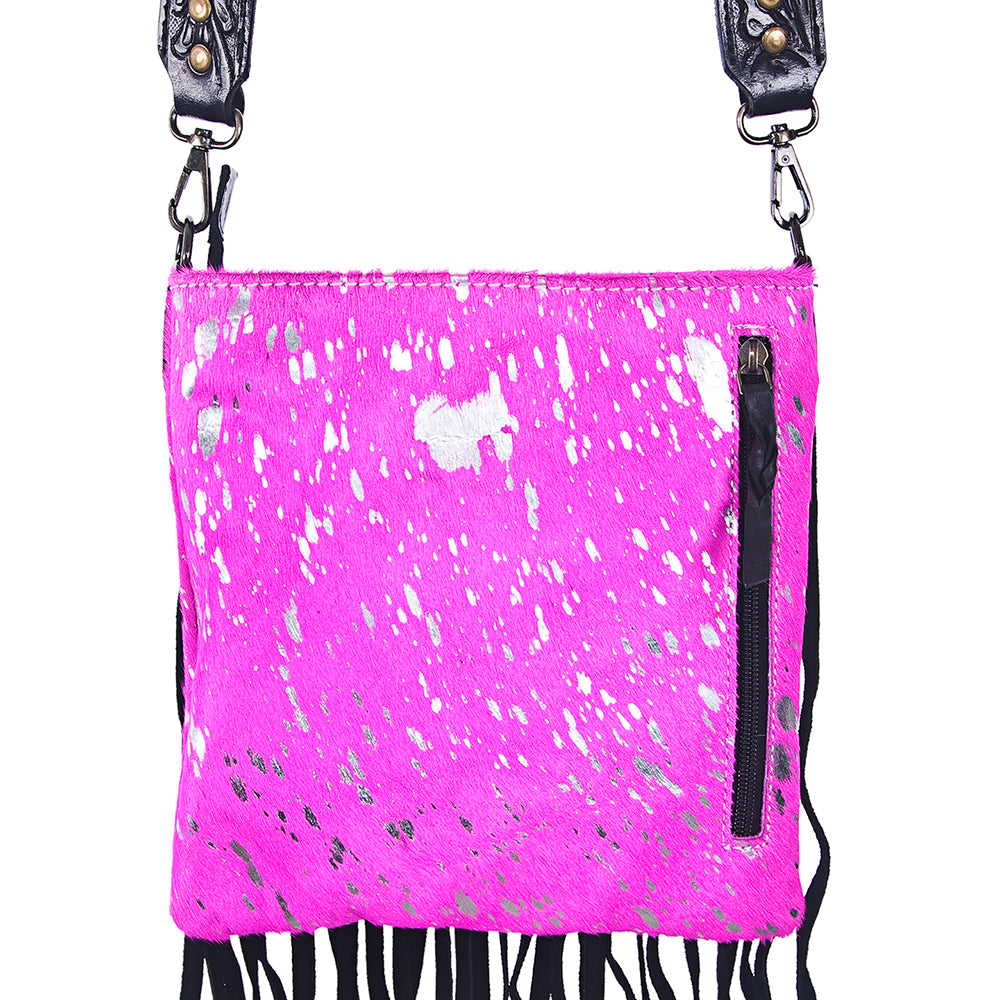 LC-ADBGS172PKACSLBK Crossbody Genuine Western Leather Women Bag