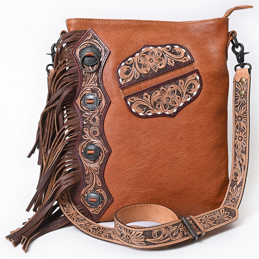 ADBG465 Chaps Bag Genuine Western Leather Women Bag Sage