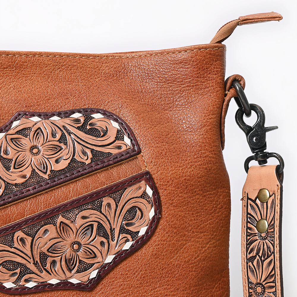 ADBG465 Chaps Bag Genuine Western Leather Women Bag Sage