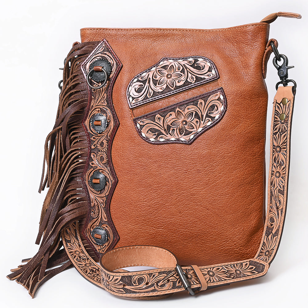 ADBG465 Chaps Bag Genuine Western Leather Women Bag Sage