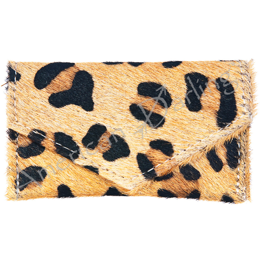 ADBG471 Genuine Hair-On Leather Coin Purse - Western Style by American Darling