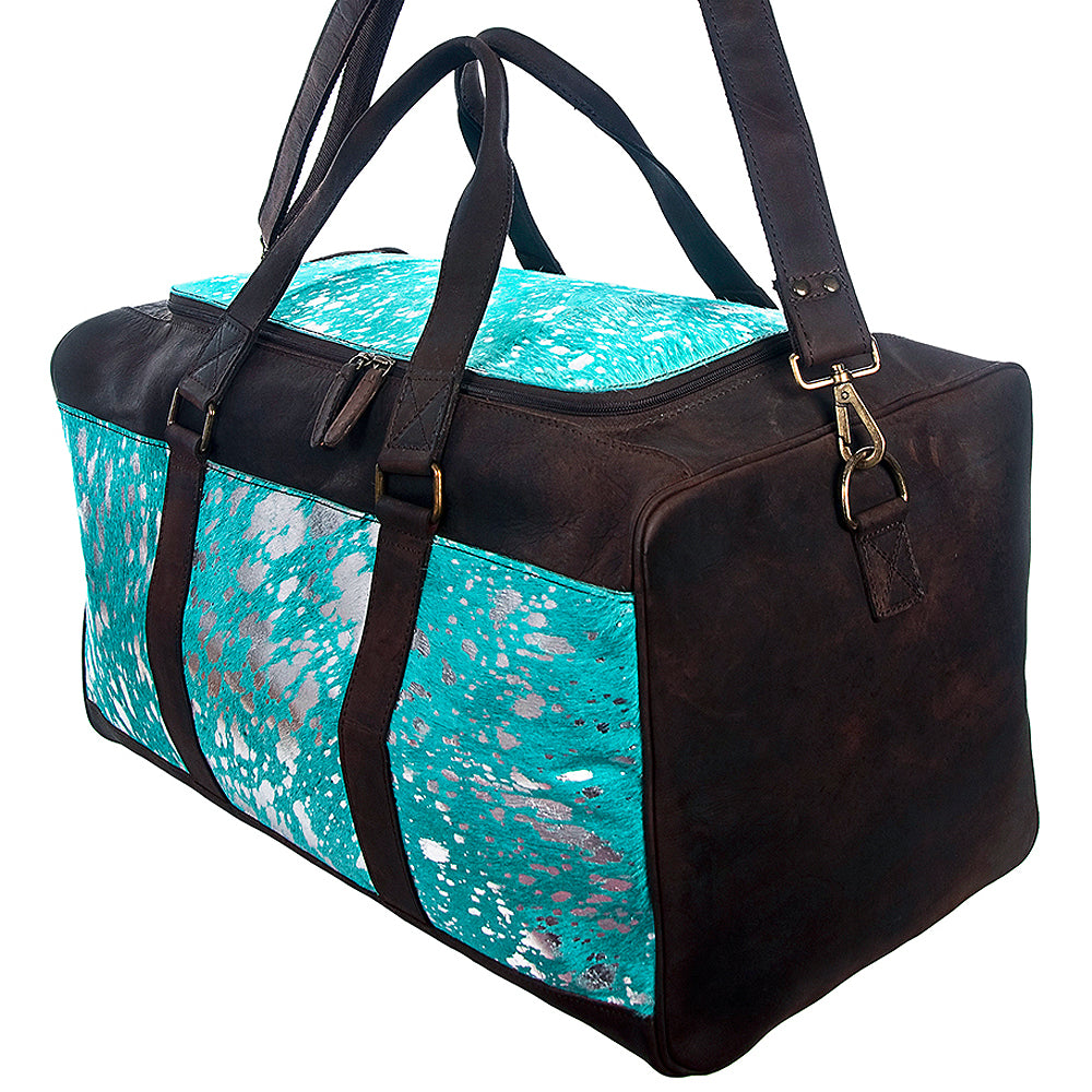 ADBG474 American Darling Hair-On Cowhide Duffel Bag