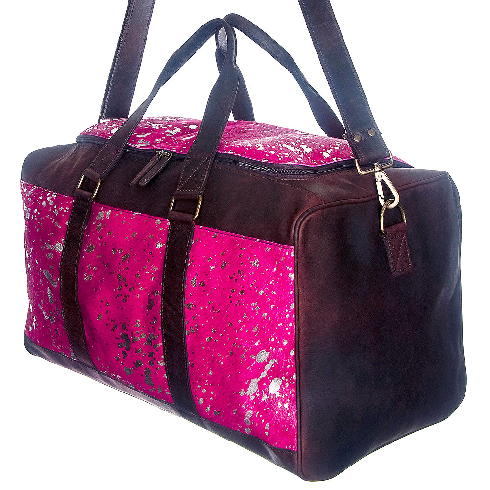 ADBG474 American Darling Hair-On Cowhide Duffel Bag