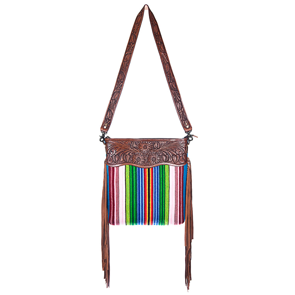 LC-ADBGZ108R Crossbody Genuine Western Leather Women Bag