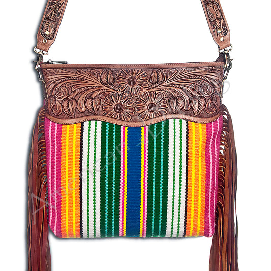 LC-ADBGZ110R Crossbody Genuine Western Leather Women Bag