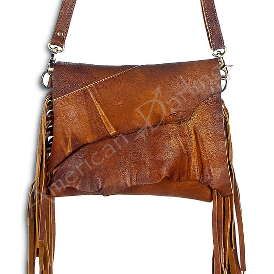 LC-ADBGZ114 Crossbody Genuine Western Leather Women Bag