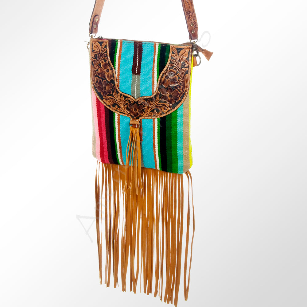 LC-ADBGZ125F13 Chaps Genuine Western Leather Women Bag